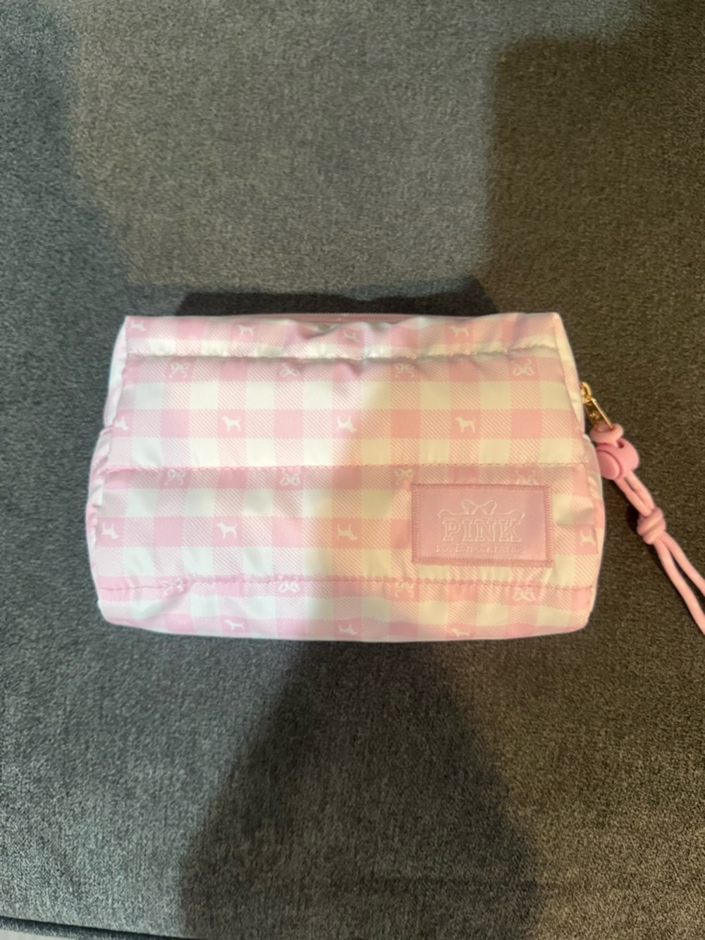 NEW LOVESHACKFANCY PINK LIMITED EDITION COLLAB POUCH